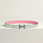 Mini Constance Touareg belt buckle & Reversible leather strap 24 mm